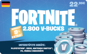 Fortnite 2800 V-Bucks