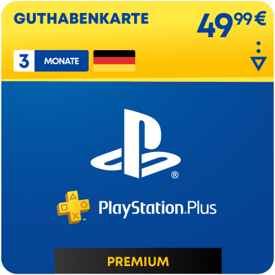 PlayStation Plus Premium - 3 Monate (Guthaben)
