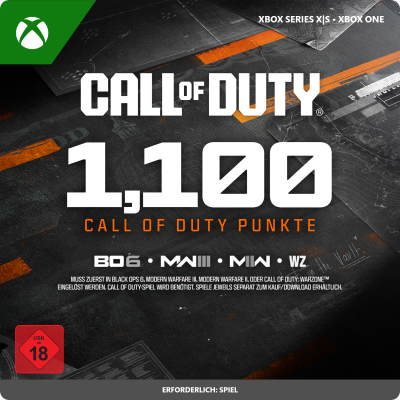 1.100 Call of Duty Punkte