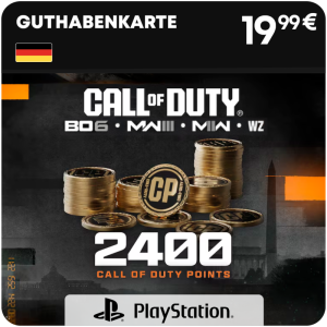 2.400 CoD Points (Guthaben)