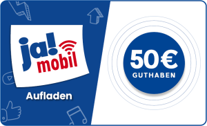 ja! mobil - 50 € Guthaben