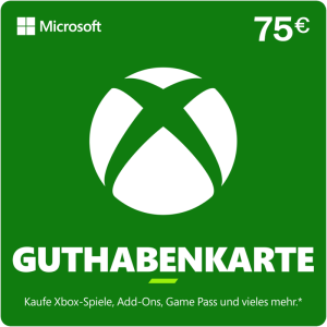 Xbox - 75 € Guthaben