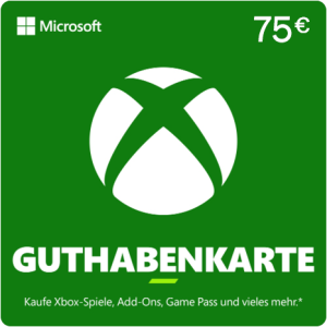 Xbox - 75 € Guthaben