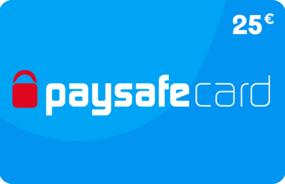 paysafecard - 25 € Guthaben
