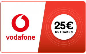 Vodafone - 25 € Guthaben
