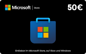 Microsoft Store - 50 € Guthaben