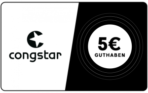 Congstar - 5 € Guthaben