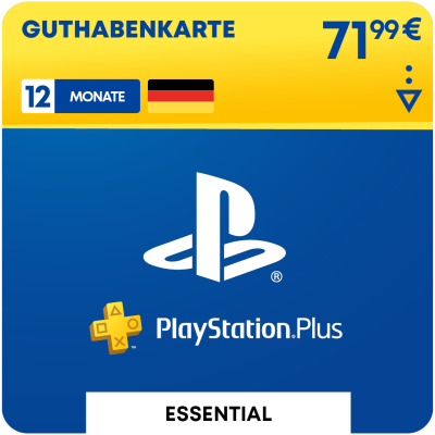 PlayStation Plus Essential - 12 Monate (Guthaben)