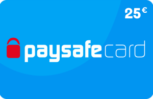 paysafecard - 25 € Guthaben