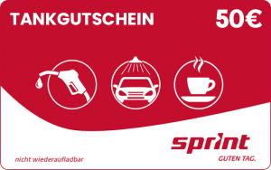 Sprint Universal Tankgutschein 50 €