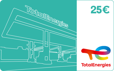 TotalEnergies Gutschein 25 €