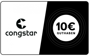 Congstar - 10 € Guthaben