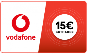 Vodafone - 15 € Guthaben