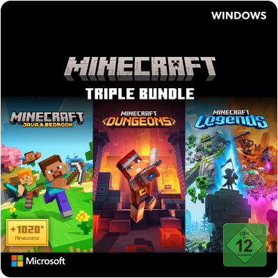 Minecraft Triple Bundle (PC)
