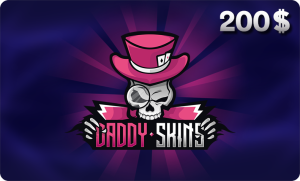 DaddySkins 200 USD