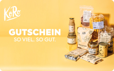KoRo - 25 € Geschenkgutschein