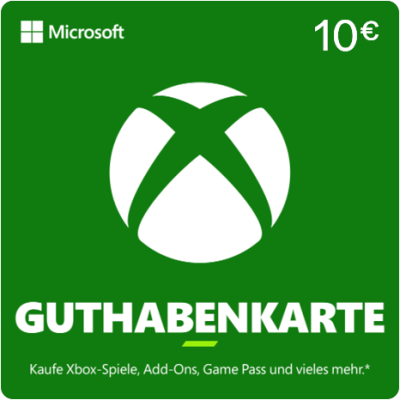 Xbox - 10 € Guthaben