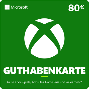 Xbox - 80 € Guthaben