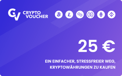Crypto Voucher 25 €