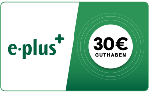 E-Plus - 30 € Guthaben