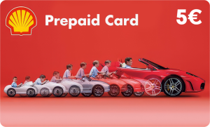 Shell Prepaid Card 5 €