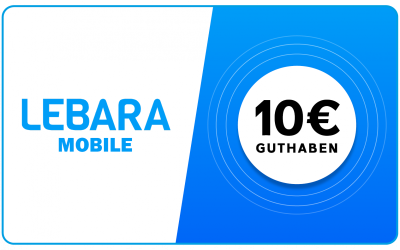 Lebara - 10 € Guthaben