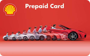 Shell Prepaid Card 25 €