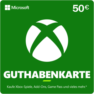Xbox - 50 € Guthaben