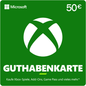 Xbox - 50 € Guthaben