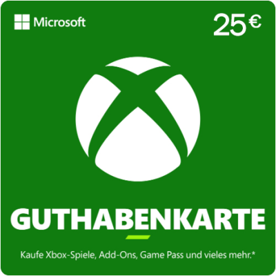 Xbox - 25 € Guthaben