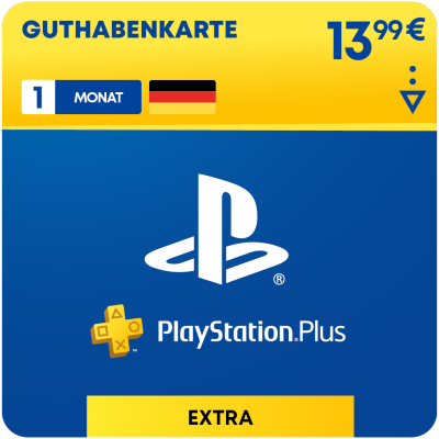 PlayStation Plus Extra - 1 Monat (Guthaben)