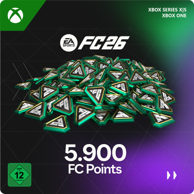 5.900 EA FC 26 Points (Xbox)