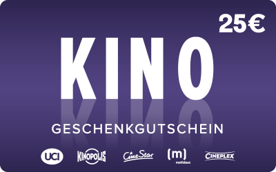 KINO Gutschein 25€