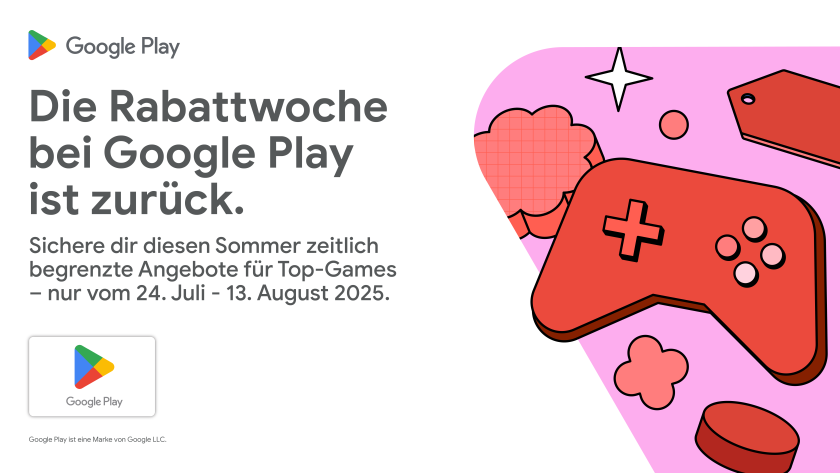 Google Play Deals Week: sichere dir Angebote auf beliebte Games
