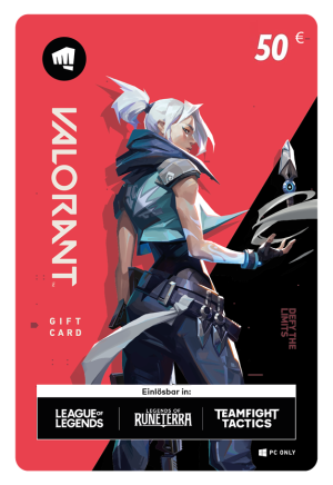 Valorant Points - 50 € Karte