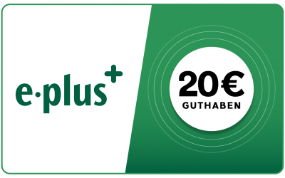 E-Plus - 20 € Guthaben