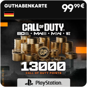 13.000 CoD Points (Guthaben)