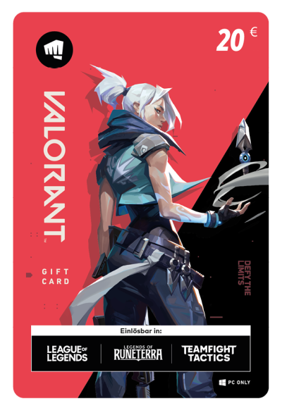 Valorant Points - 20 € Karte