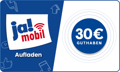 ja! mobil - 30 € Guthaben