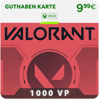 1.000 Valorant Points (Xbox)