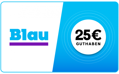 Blau.de - 25 € Guthaben